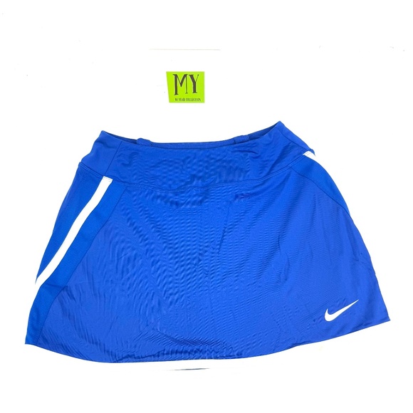 Nike Dri-FIT Blue Athletic Skort Women’s Size Small – Tennis Running Skirt with - Picture 2 of 9